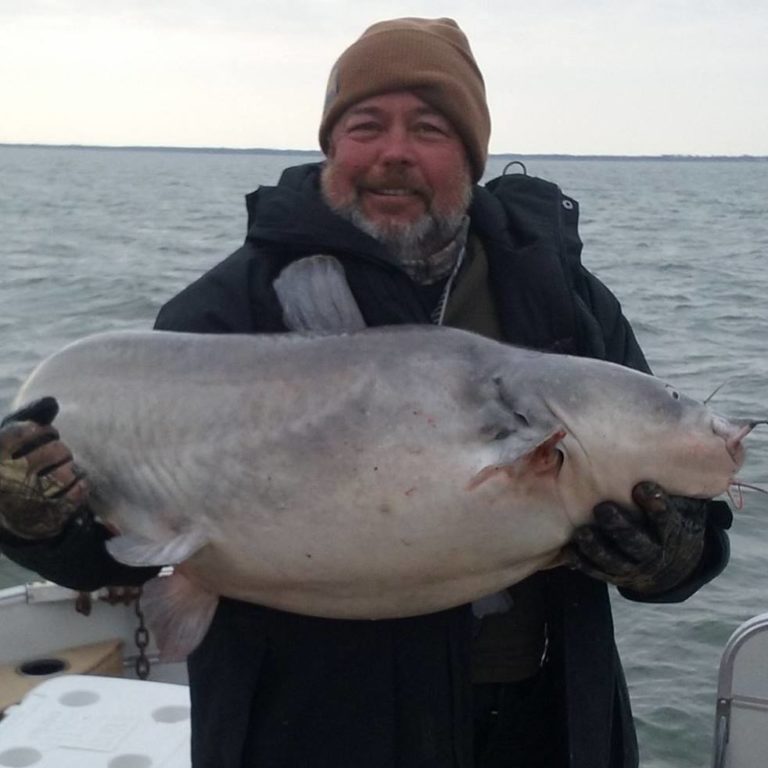 Blue Catfishing Lake TawakoniGuide Tony Pennebaker